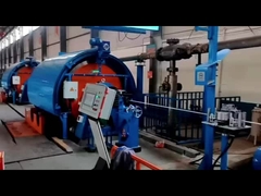 TV Data Show Type Rigid Wire Stranding Machine JLK-630/1+6+12 Drum Electric Motor aangedreven