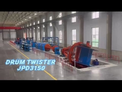 High-Standard Drum Twister Machine voor het stranden en wikkelen van grote dwarsdoorsnede stroomkabels