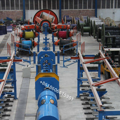 50rpm de Machine van de Trommeltwister van Siemens voor Armoring en het Filtreren