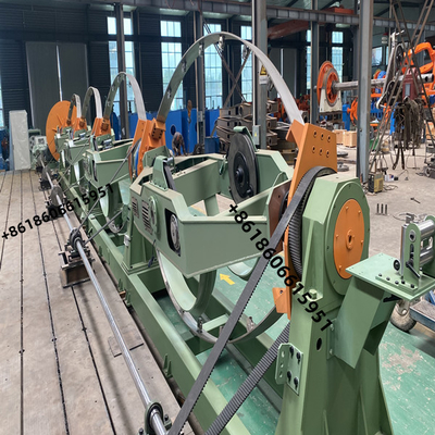 160r/Min Skip Type Laying Up-Machine met de Boog Twister van de Koolstofvezel