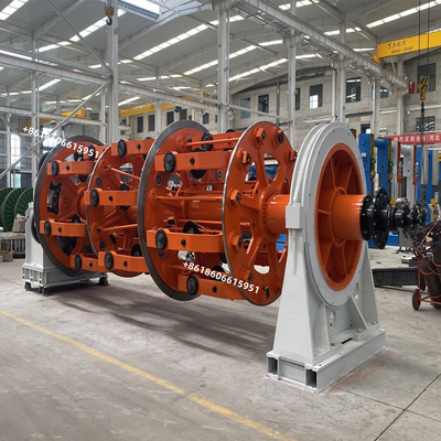 Planetarische Draad die Machine met Achterdraai voor Loon van Spoelen Dia vastlopen 250 Mm aan 800 Mm