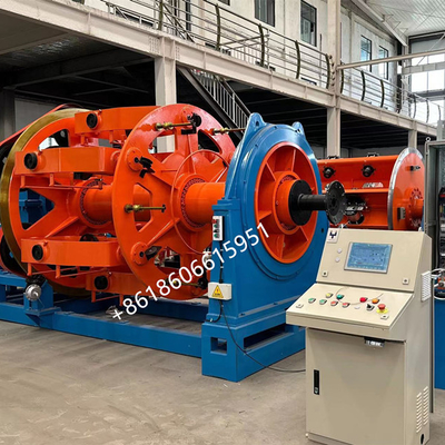 Het Type van draadtrekkenbobbin planetary stranding machine disc Draadkabel het Verdraaien
