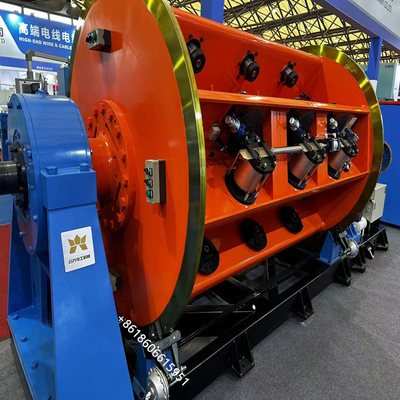 127 Draden Rigid Stranding Machine 1+6+12+18+24+30 Voor koper / aluminium / staaldraad