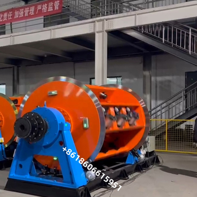 Grote productiecapaciteit Rigid Strander met automatische kant- of vloersystemen bij 45o