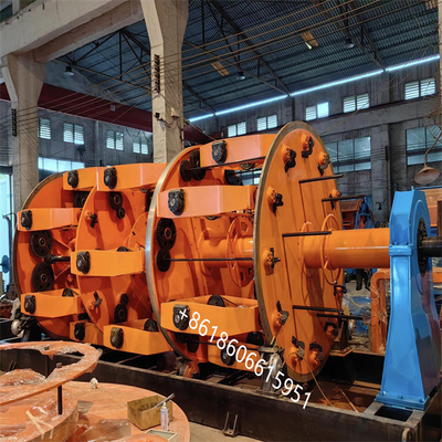 High Speed Plenatary Type Cable Stranding Machine Laying Up met staaldraadverzetting