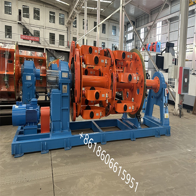 Precise Planetary Stranding Machine Twisting Of Bare Wire / Geïsoleerde geleiders