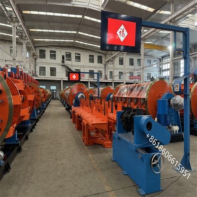 1+6+12+18 Stranding Machine Koperdraad en kabel die een stijf frame maken