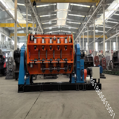 Multiconductor Data Bus Cable Rigid Strander High Speed Tubular Stranding Machine