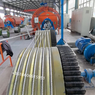 High Speed Wire Twisting Machine voor legeringsdraden 1,5 mm-5,0 mm 250 r/min