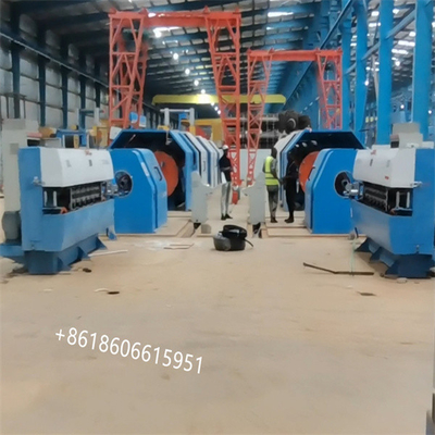 Boogtype Multi Cable Draad Twisting Machine 1250MM 45HP Isolatie Cable Twister