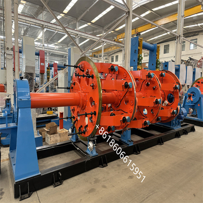 Gepersonaliseerde Pitch 560/1+6+12 Planetary Stranding Machine voor geïsoleerde kerndraden