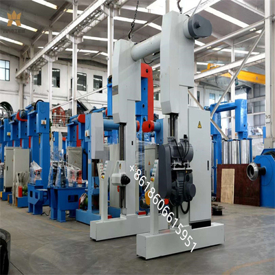 Draad loslopen teruglopen kabel maken machine voor pay-off bobbin groottebereik 1250mm-1250mm