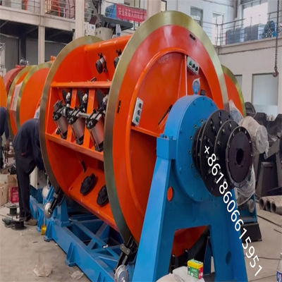 Machine voor het maken van rigide strands 630/6+12+24 voor de productie van draad met handmatig laadsysteem