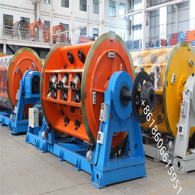 Aanpasbare pantserkabelmachine 630/1+12 voor koperdraadbescherming en mica-tapen