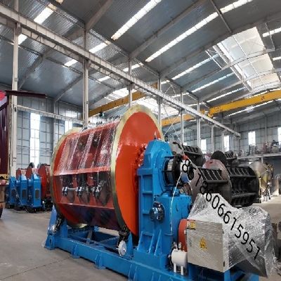 Koperdraadmateriaal Elektrische kabelstrengmachine voor snelheid van rotatie en maximale snelheid binnen 80 r/min Cu