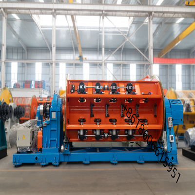High Speed Type JLK/630 6+12+24 Rigid Frame Strander Line voor platte kabel