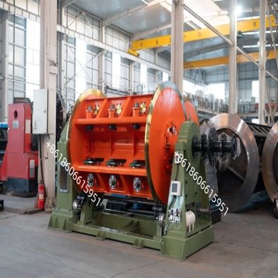 End Shaft Opname en Traverse Draad Rigid Stranding Machine JLK-500/37B voor een gemakkelijke bediening