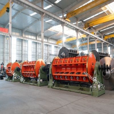 Rigid Stranding Machine voor ACSR AAC en meer MMI PLC Control JLK500 1,2-5mm Diameter 50mm Max Stranded Diameter 88-200r/min RPM 49-978mm St