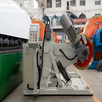 Cantilever type Hydraulisch aangedreven af- en opvangmachine 630-1250 mm voor kabel en draad