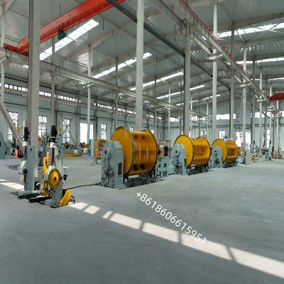 1+12+18+24/500 Koper Aluminium Stroomkabel Fabricageapparatuur Rigid Frame Stranding Machine