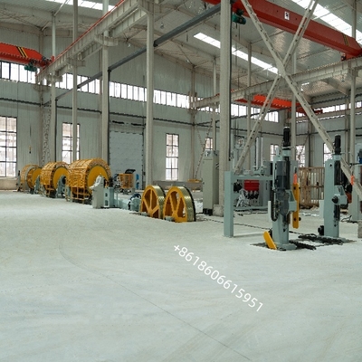 Rigid Tubular Planetary Bow Cable Stranding Machine Nieuwe kabelbindingsmachine