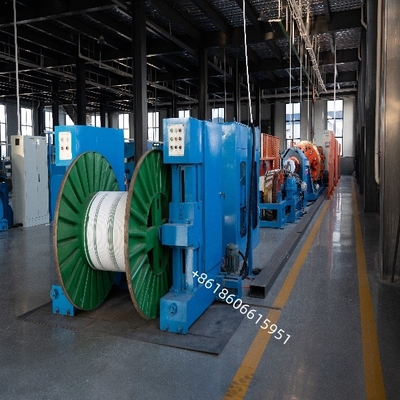 Eenvoudig te bedienen planetaire strengmachine voor koperdraad kabelproductiemachine