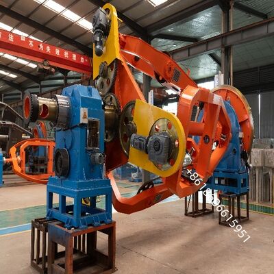 Machine voor het opzetten van kernstroomkabels is voorzien van HMI+PLC-besturingssysteem voor voorinstelling