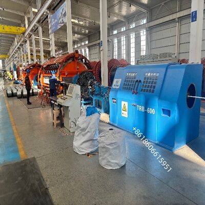 Rigid Frame Copper Wire Screening Machine KRB Steel Wire Armoring Machine