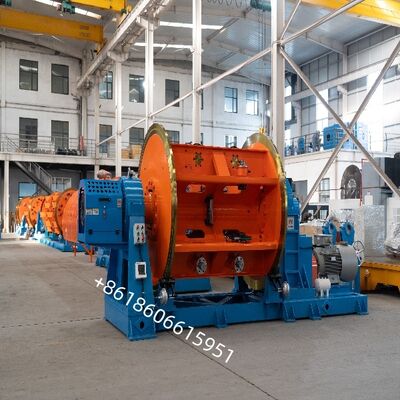 High Rigidity High Speed Rigid Frame Stranding Machine with Max Stranding Od 45mm for Cable and Wire Production