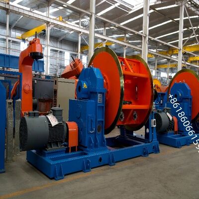 Geavanceerde rigide stranding machine 500/12+18 Biedt consistente draad stranding resultaten en verbeterde kabel productie output