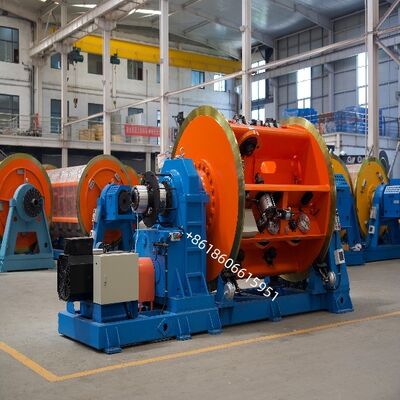 Machines voor het vastmaken van stijve strengen voor lege geleiders en overhead-transmissielijnen