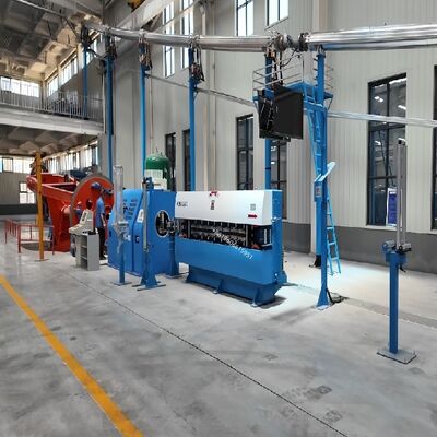 Cage Type Planetary Cable Stranding Machine 1250/1+1+3 voor industrieel gebruik