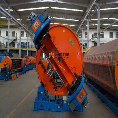 Turnkey Drum Twister Line: van uitbetaling tot opname voor 1,6 mm ≈ 9,6 mm kabelkernen