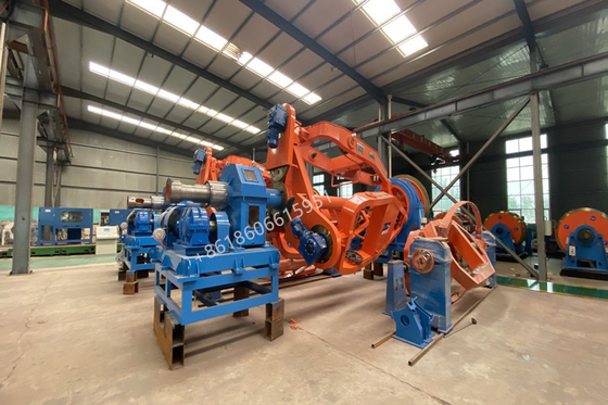 De Machine van Layup van de hoge snelheidswieg voor het Draadtrekkenmateriaal van 35-240sqmm Abc